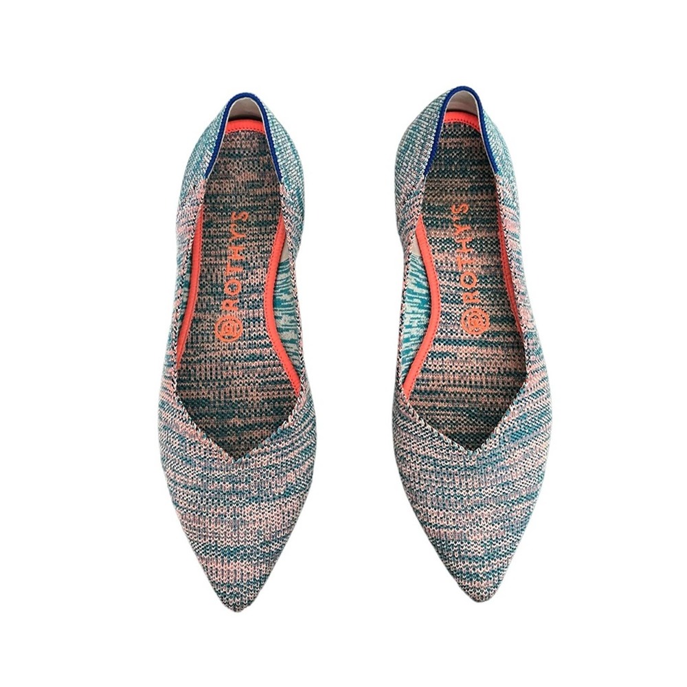 Rothy's Multicolor Knit Flats